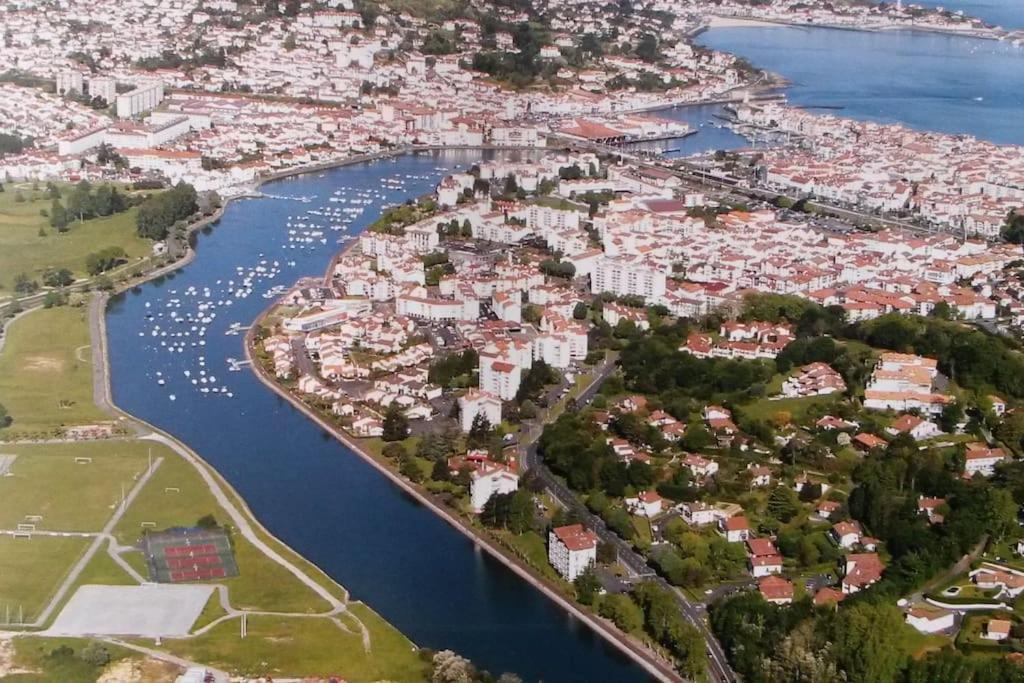 Loft Au Centre Ville, Calme, 200M De La Plage Saint-Jean-de-Luz Bagian luar foto